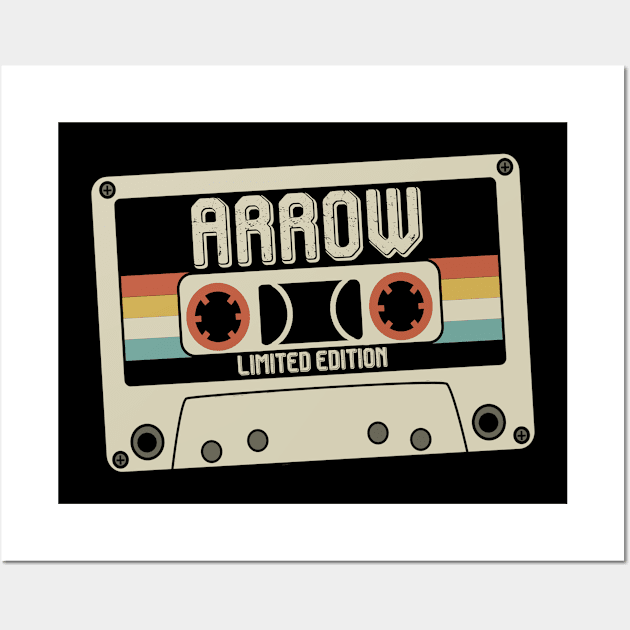 Arrow - Limited Edition - Vintage Style Wall Art by Debbie Art